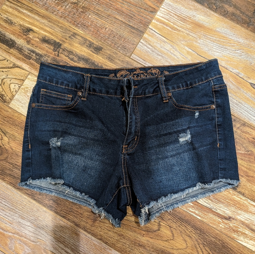 Wax Jean Blue Jean Shorts